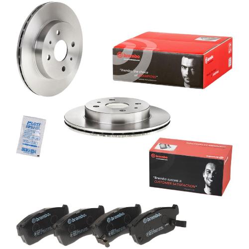 BREMBO Bremsscheibe 09.B523.10 + Bremsbelagsatz, Scheibenbremse P 79 012 Bild BREMBO Bremsscheibe 09.B523.10 + Bremsbelagsatz, Scheibenbremse P 79 012