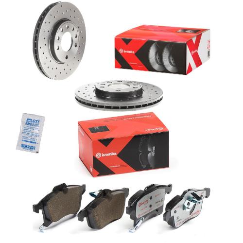 BREMBO Bremsbelagsatz, Scheibenbremse P 59 045X + Bremsscheibe 09.7629.1X Bild BREMBO Bremsbelagsatz, Scheibenbremse P 59 045X + Bremsscheibe 09.7629.1X