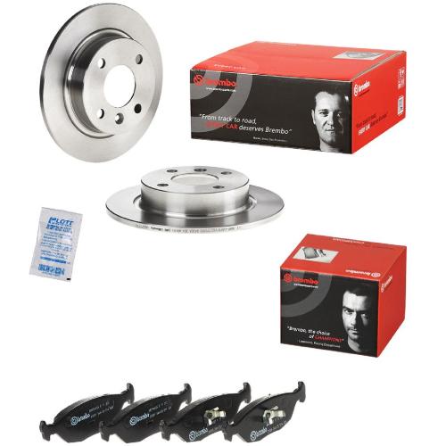 BREMBO Bremsscheibe 08.5237.10 + Bremsbelagsatz, Scheibenbremse P 71 003 Bild BREMBO Bremsscheibe 08.5237.10 + Bremsbelagsatz, Scheibenbremse P 71 003