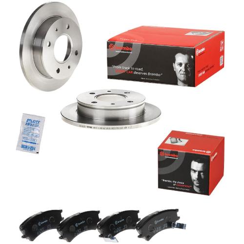 BREMBO Bremsbelagsatz, Scheibenbremse P 30 011 + Bremsscheibe 08.7811.20 Bild BREMBO Bremsbelagsatz, Scheibenbremse P 30 011 + Bremsscheibe 08.7811.20