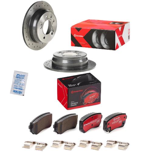 BREMBO Bremsbelagsatz, Scheibenbremse P 30 051X + Bremsscheibe 08.A869.1X Bild BREMBO Bremsbelagsatz, Scheibenbremse P 30 051X + Bremsscheibe 08.A869.1X