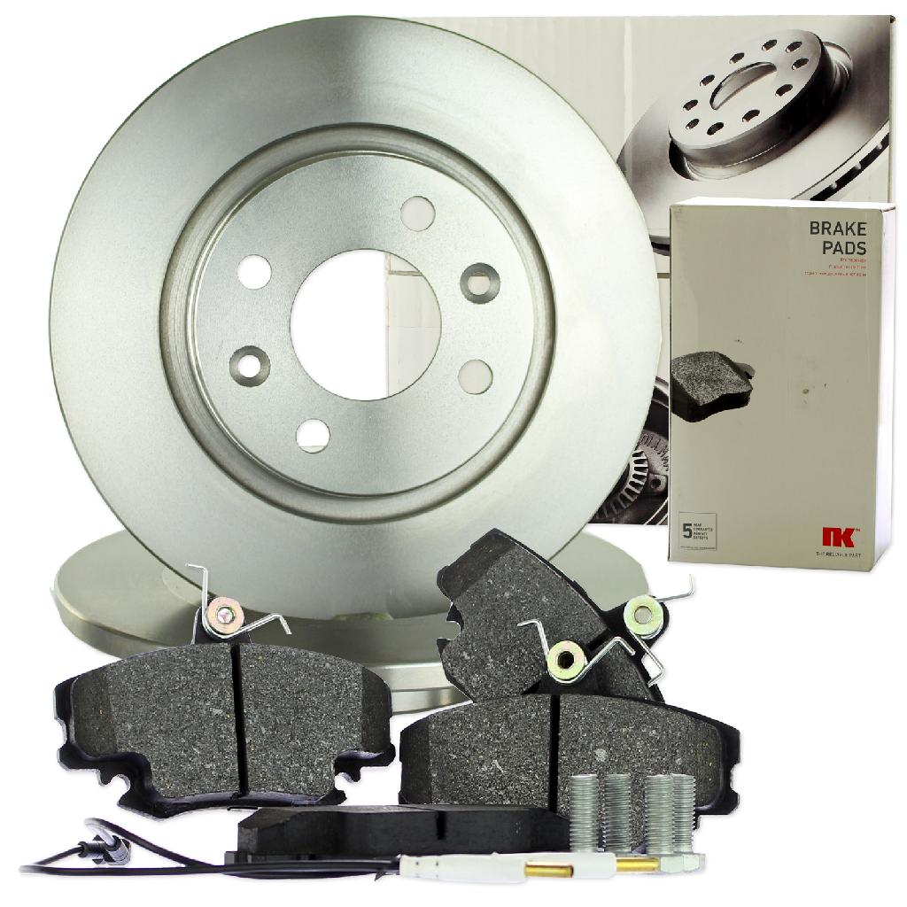 NK Bremsscheibe 203939 + Bremsbelagsatz, Scheibenbremse 229957