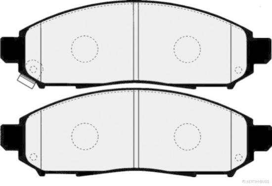 HERTH+BUSS JAKOPARTS Bremsscheibe J3301036 + Bremsbelagsatz, Scheibenbremse J3601094 Bild HERTH+BUSS JAKOPARTS Bremsscheibe J3301036 + Bremsbelagsatz, Scheibenbremse J3601094