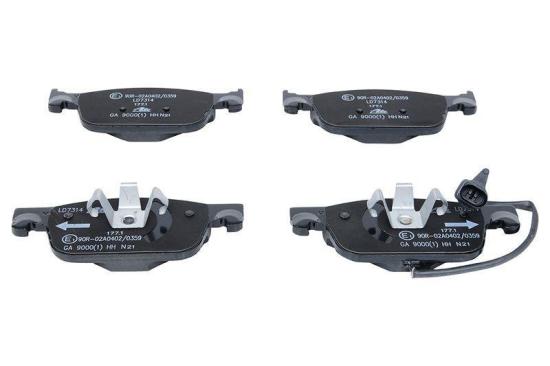 ATE Bremsscheibe 24.0125-0184.1 + Bremsbelagsatz, Scheibenbremse 13.0470-7314.2 Bild ATE Bremsscheibe 24.0125-0184.1 + Bremsbelagsatz, Scheibenbremse 13.0470-7314.2