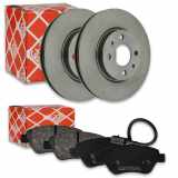 FEBI BILSTEIN Bremsbelagsatz, Scheibenbremse 16555 + Bremsscheibe 22927