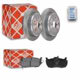 FEBI BILSTEIN Bremsscheibe 170074 + Bremsbelagsatz, Scheibenbremse 116339