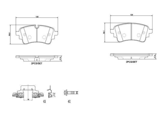 BREMBO Bremsscheibe 08.D060.11 + Bremsbelagsatz, Scheibenbremse P 85 186 + Bremsscheibe 09.A820.11 + Bremsbelagsatz, Scheibenbremse P 85 153 Bild BREMBO Bremsscheibe 08.D060.11 + Bremsbelagsatz, Scheibenbremse P 85 186 + Bremsscheibe 09.A820.11 + Bremsbelagsatz, Scheibenbremse P 85 153