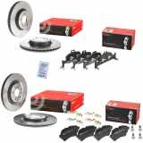 BREMBO Bremsbelagsatz, Scheibenbremse P 85 185 + Bremsscheibe 09.D058.11 + Bremsbelagsatz, Scheibenbremse P 85 164 + Bremsscheibe 09.B969.11