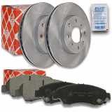 FEBI BILSTEIN Bremsbelagsatz, Scheibenbremse 16303 + Bremsscheibe 108653