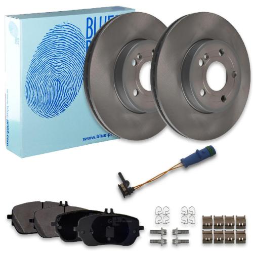 FEBI BILSTEIN Warnkontakt, Bremsbelagverschleiß 39246 BLUE PRINT Bremsbelagsatz, Scheibenbremse ADBP420015 + Bremsscheibe ADU1743112 Bild FEBI BILSTEIN Warnkontakt, Bremsbelagverschleiß 39246 BLUE PRINT Bremsbelagsatz, Scheibenbremse ADBP420015 + Bremsscheibe ADU1743112