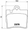BREMBO Bremsbelagsatz, Scheibenbremse P 50 042 + Warnkontakt, Bremsbelagverschleiß A 00 377 + Bremsscheibe 09.9738.11 Bild BREMBO Bremsbelagsatz, Scheibenbremse P 50 042 + Warnkontakt, Bremsbelagverschleiß A 00 377 + Bremsscheibe 09.9738.11