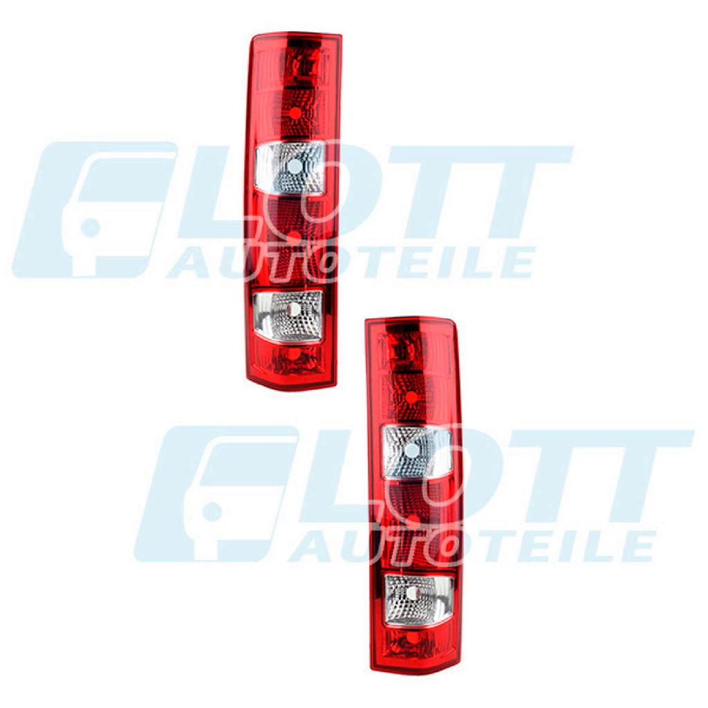 JOHNS Heckleuchte 40 43 88-1 + Heckleuchte 40 43 87-1