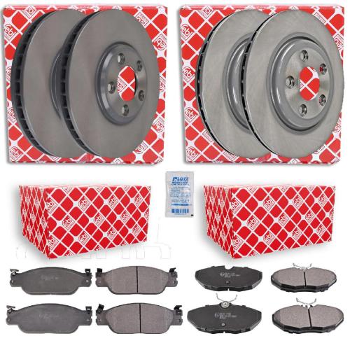 FEBI BILSTEIN Bremsscheibe 44127 + Bremsscheibe 108673 + Bremsbelagsatz, Scheibenbremse 116088 + Bremsbelagsatz, Scheibenbremse 116084 Bild FEBI BILSTEIN Bremsscheibe 44127 + Bremsscheibe 108673 + Bremsbelagsatz, Scheibenbremse 116088 + Bremsbelagsatz, Scheibenbremse 116084