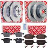 FEBI BILSTEIN Bremsscheibe 28361 + Bremsbelagsatz, Scheibenbremse 16772 + Bremsbelagsatz, Scheibenbremse 16642 + Bremsscheibe 30721