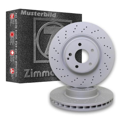 ZIMMERMANN Bremsscheibe 400.5552.20 + Bremsbelagsatz, Scheibenbremse 22944.185.2 Bild ZIMMERMANN Bremsscheibe 400.5552.20 + Bremsbelagsatz, Scheibenbremse 22944.185.2