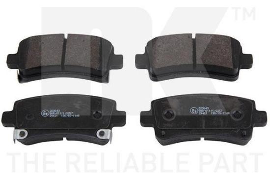 NK Bremsbelagsatz, Scheibenbremse 223643 + Bremsscheibe 203668 Bild NK Bremsbelagsatz, Scheibenbremse 223643 + Bremsscheibe 203668