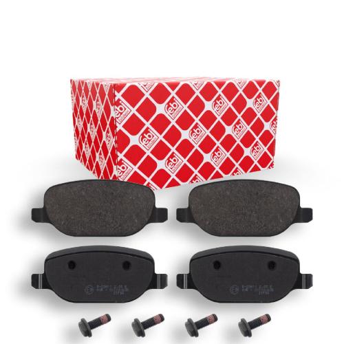 FEBI BILSTEIN Bremsbelagsatz, Scheibenbremse 16882 + Bremsscheibe 44052 + Bremsscheibe 43880 + Bremsbelagsatz, Scheibenbremse 16851 Bild FEBI BILSTEIN Bremsbelagsatz, Scheibenbremse 16882 + Bremsscheibe 44052 + Bremsscheibe 43880 + Bremsbelagsatz, Scheibenbremse 16851