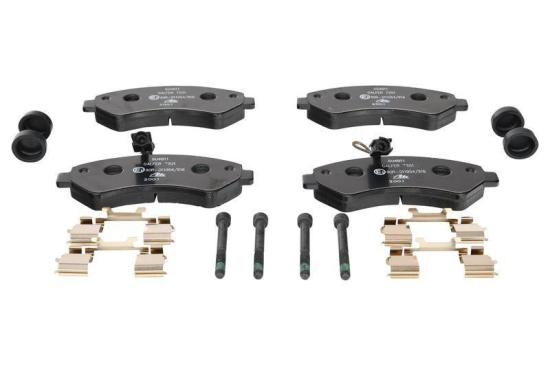 ATE Bremsbelagsatz, Scheibenbremse 13.0460-4811.2 + Bremsscheibe 24.0132-0131.1 Bild ATE Bremsbelagsatz, Scheibenbremse 13.0460-4811.2 + Bremsscheibe 24.0132-0131.1