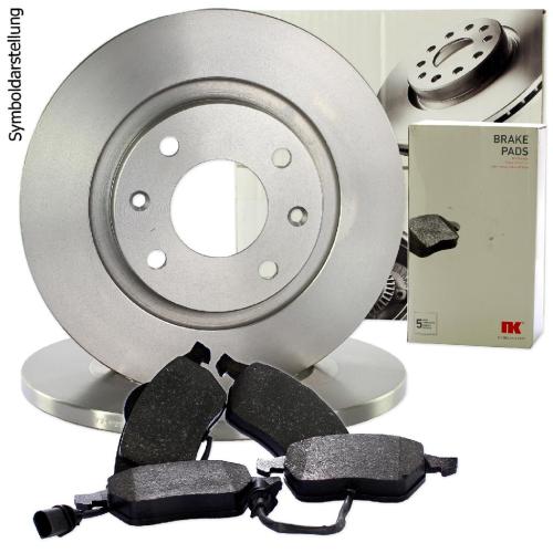 NK Bremsscheibe 201925 + Bremsbelagsatz, Scheibenbremse 221950 Bild NK Bremsscheibe 201925 + Bremsbelagsatz, Scheibenbremse 221950