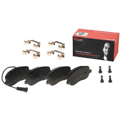 BREMBO Bremsbelagsatz, Scheibenbremse P 23 102 + Bremsscheibe 09.9505.11 + Bremsbelagsatz, Scheibenbremse P 23 100 + Bremsscheibe 09.9399.11 Bild BREMBO Bremsbelagsatz, Scheibenbremse P 23 102 + Bremsscheibe 09.9505.11 + Bremsbelagsatz, Scheibenbremse P 23 100 + Bremsscheibe 09.9399.11