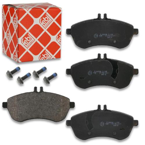 FEBI BILSTEIN Bremsbelagsatz, Scheibenbremse 16736 + Bremsbelagsatz, Scheibenbremse 16749 + Bremsscheibe 43838 + Bremsscheibe 30550 + Warnkontakt, Bremsbelagverschleiß 19186 Bild FEBI BILSTEIN Bremsbelagsatz, Scheibenbremse 16736 + Bremsbelagsatz, Scheibenbremse 16749 + Bremsscheibe 43838 + Bremsscheibe 30550 + Warnkontakt, Bremsbelagverschleiß 19186