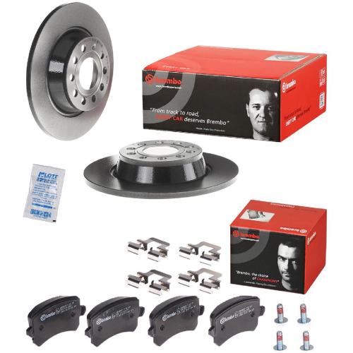 BREMBO Bremsscheibe 08.A202.11 + Bremsbelagsatz, Scheibenbremse P 85 109 Bild BREMBO Bremsscheibe 08.A202.11 + Bremsbelagsatz, Scheibenbremse P 85 109