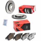 BREMBO Bremsbelagsatz, Scheibenbremse P 68 050X + Bremsscheibe 09.8137.2X