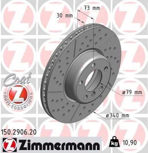 ZIMMERMANN Bremsscheibe 150.2906.20 + Bremsbelagsatz, Scheibenbremse 24912.185.1 BREMBO Warnkontakt, Bremsbelagverschleiß A 00 473 Bild ZIMMERMANN Bremsscheibe 150.2906.20 + Bremsbelagsatz, Scheibenbremse 24912.185.1 BREMBO Warnkontakt, Bremsbelagverschleiß A 00 473
