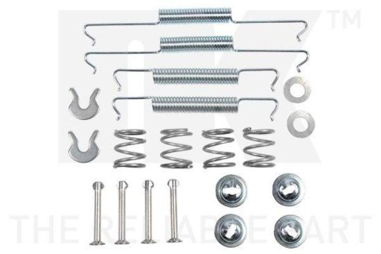 NK Bremsbackensatz 2747104 + Radbremszylinder 804718 + Zubehörsatz, Bremsbacken 7947522 Bild NK Bremsbackensatz 2747104 + Radbremszylinder 804718 + Zubehörsatz, Bremsbacken 7947522