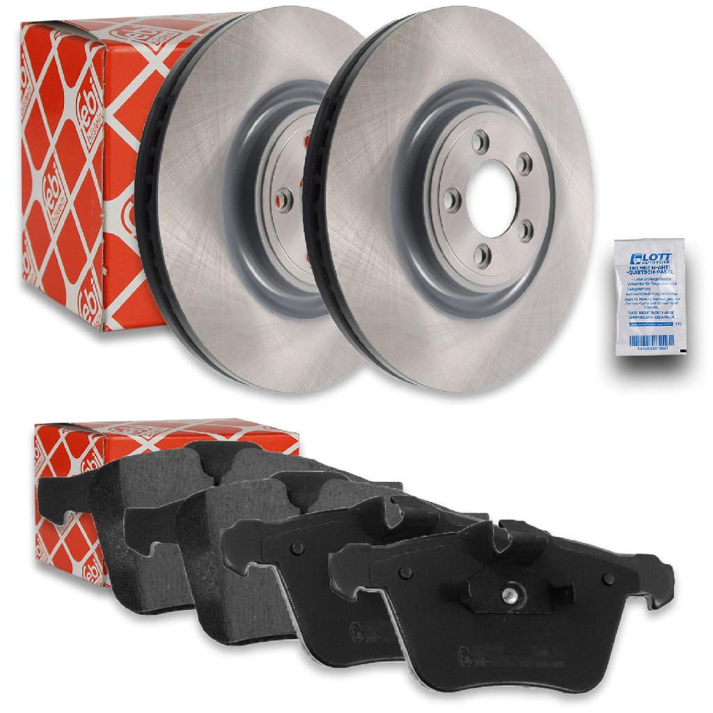 FEBI BILSTEIN Bremsscheibe 44134 + Bremsbelagsatz, Scheibenbremse 116374