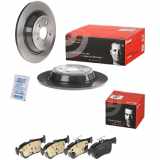 BREMBO Bremsbelagsatz, Scheibenbremse P 24 175 + Bremsscheibe 08.N258.21