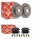 FEBI BILSTEIN Bremsbelagsatz, Scheibenbremse 171397 + Bremsscheibe 106490