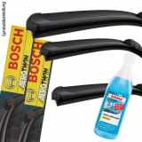 BOSCH Wischblatt 3 397 008 045 + Wischblatt 3 397 118 974 SONAX Frostschutz, Scheibenreinigungsanlage 03321000