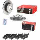 BREMBO Bremsscheibe 08.A297.11 + Bremsbelagsatz, Scheibenbremse P 59 042
