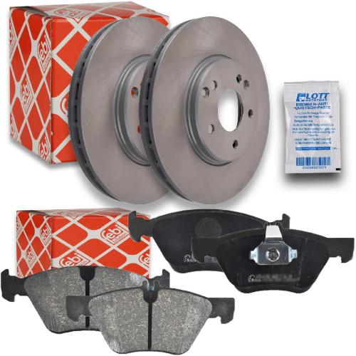 FEBI BILSTEIN Bremsbelagsatz, Scheibenbremse 16028 + Bremsscheibe 04630 Bild FEBI BILSTEIN Bremsbelagsatz, Scheibenbremse 16028 + Bremsscheibe 04630