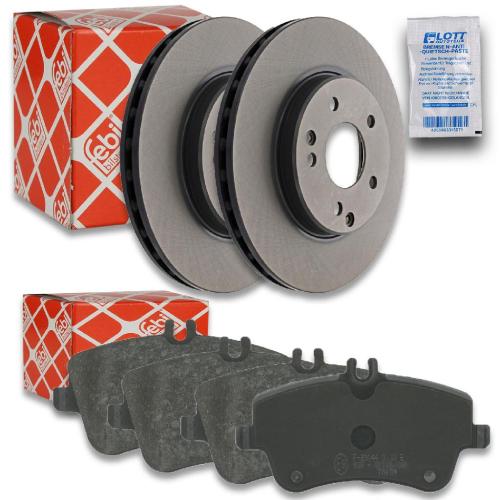 FEBI BILSTEIN Bremsscheibe 18886 + Bremsbelagsatz, Scheibenbremse 16378 Bild FEBI BILSTEIN Bremsscheibe 18886 + Bremsbelagsatz, Scheibenbremse 16378