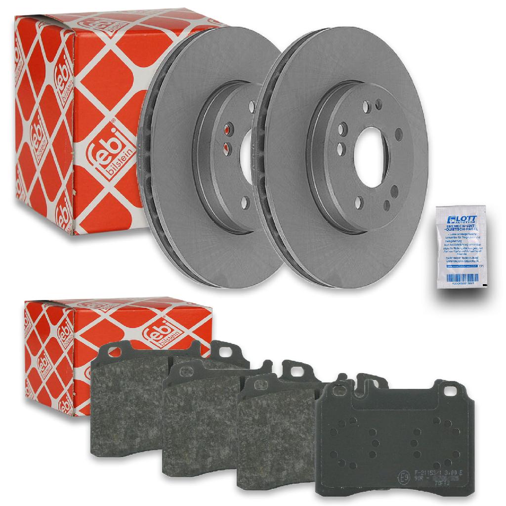FEBI BILSTEIN Bremsscheibe 10683 + Bremsbelagsatz, Scheibenbremse 16095