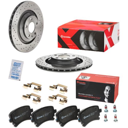 BREMBO Bremsbelagsatz, Scheibenbremse P 85 076 + Bremsscheibe 09.8842.2X Bild BREMBO Bremsbelagsatz, Scheibenbremse P 85 076 + Bremsscheibe 09.8842.2X