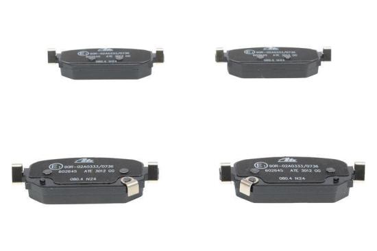 ATE Bremsscheibe 24.0109-0181.1 + Bremsbelagsatz, Scheibenbremse 13.0460-2645.2 Bild ATE Bremsscheibe 24.0109-0181.1 + Bremsbelagsatz, Scheibenbremse 13.0460-2645.2