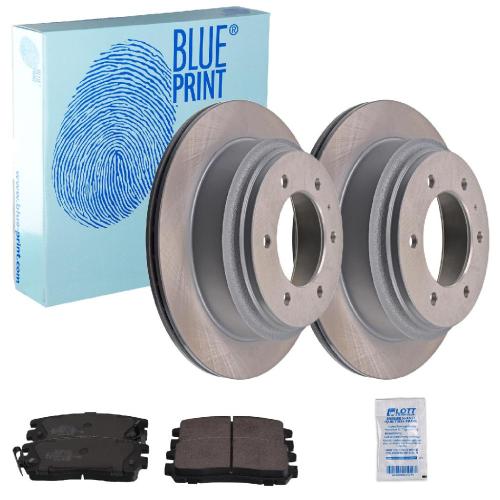BLUE PRINT Bremsscheibe ADZ94313 + Bremsbelagsatz, Scheibenbremse ADZ94216 Bild BLUE PRINT Bremsscheibe ADZ94313 + Bremsbelagsatz, Scheibenbremse ADZ94216