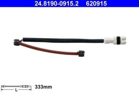ATE Warnkontakt, Bremsbelagverschleiß 24.8190-0915.2 ZIMMERMANN Bremsscheibe 460.1513.20 + Bremsscheibe 460.1514.20 + Bremsbelagsatz, Scheibenbremse 20953.175.9 Bild ATE Warnkontakt, Bremsbelagverschleiß 24.8190-0915.2 ZIMMERMANN Bremsscheibe 460.1513.20 + Bremsscheibe 460.1514.20 + Bremsbelagsatz, Scheibenbremse 20953.175.9