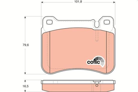 TRW Warnkontakt, Bremsbelagverschleiß GIC336 + Bremsbelagsatz, Scheibenbremse GDB1693 + Bremsscheibe DF6682S Bild TRW Warnkontakt, Bremsbelagverschleiß GIC336 + Bremsbelagsatz, Scheibenbremse GDB1693 + Bremsscheibe DF6682S