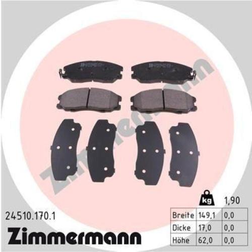 ZIMMERMANN Bremsbelagsatz, Scheibenbremse 24510.170.1 + Bremsbelagsatz, Scheibenbremse 24498.155.1 + Bremsscheibe 430.2612.20 + Bremsscheibe 430.2613.20 Bild ZIMMERMANN Bremsbelagsatz, Scheibenbremse 24510.170.1 + Bremsbelagsatz, Scheibenbremse 24498.155.1 + Bremsscheibe 430.2612.20 + Bremsscheibe 430.2613.20