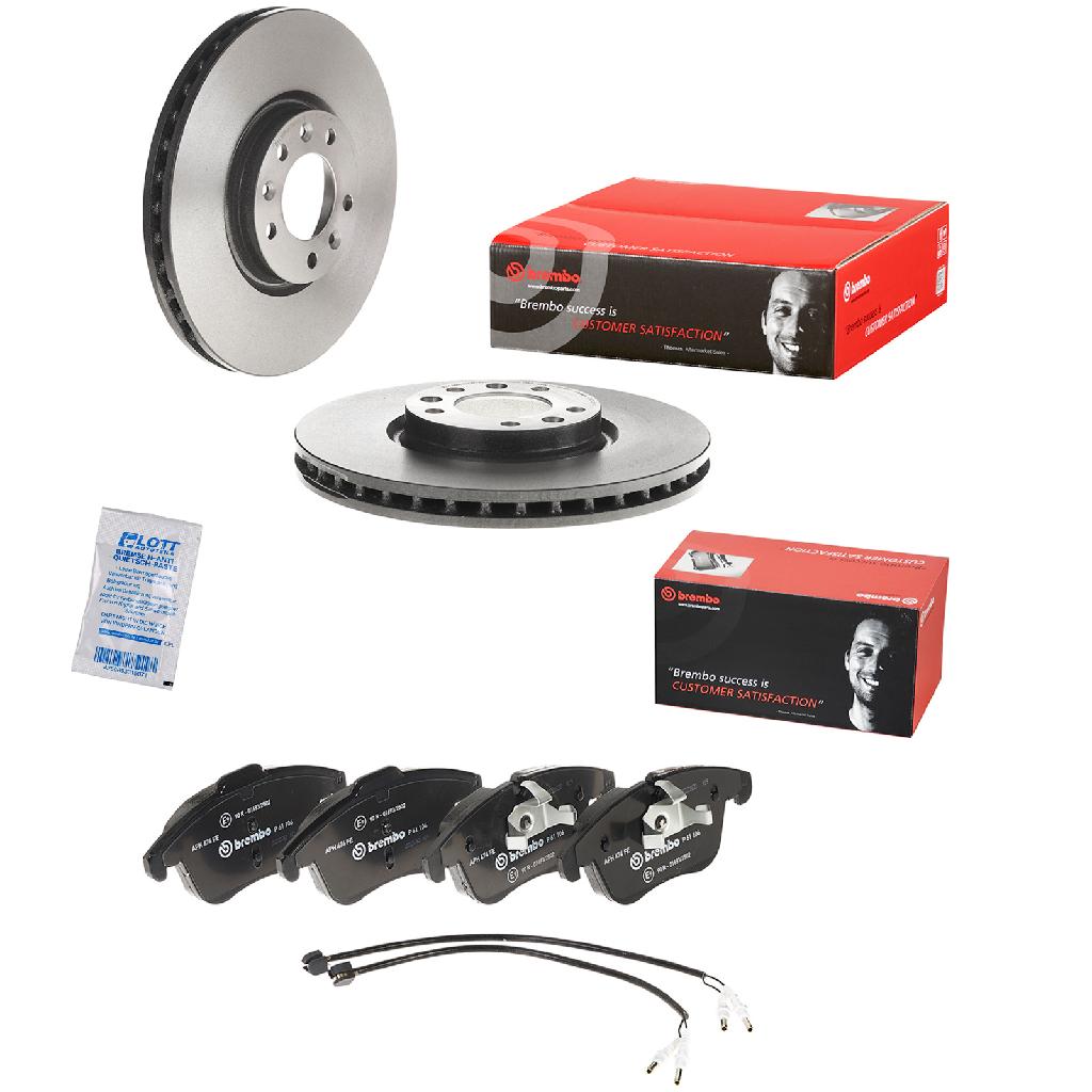 BREMBO Bremsscheibe 09.C133.11 + Bremsbelagsatz, Scheibenbremse P 61 106