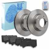 BLUE PRINT Bremsscheibe ADT343260 + Bremsbelagsatz, Scheibenbremse ADT342175