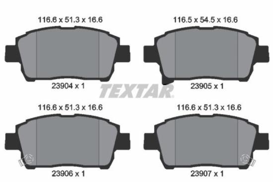 TEXTAR Bremsscheibe 92170403 + Bremsbelagsatz, Scheibenbremse 2390401 + Bremsbelagsatz, Scheibenbremse 2352101 + Bremsscheibe 92179503 Bild TEXTAR Bremsscheibe 92170403 + Bremsbelagsatz, Scheibenbremse 2390401 + Bremsbelagsatz, Scheibenbremse 2352101 + Bremsscheibe 92179503
