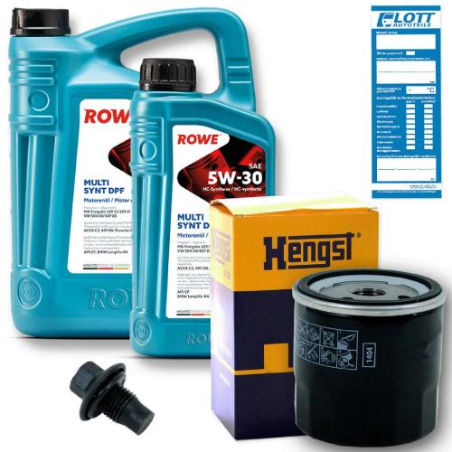Rowe Inspektionskit Motoröl + Ölfilter + Ablassschraube Bild Rowe Inspektionskit Motoröl + Ölfilter + Ablassschraube