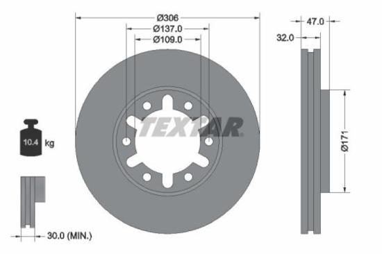 TEXTAR Bremsbelagsatz, Scheibenbremse 2350201 + Bremsscheibe 92138300 + Bremsscheibe 92129900 + Bremsbelagsatz, Scheibenbremse 2361101 Bild TEXTAR Bremsbelagsatz, Scheibenbremse 2350201 + Bremsscheibe 92138300 + Bremsscheibe 92129900 + Bremsbelagsatz, Scheibenbremse 2361101
