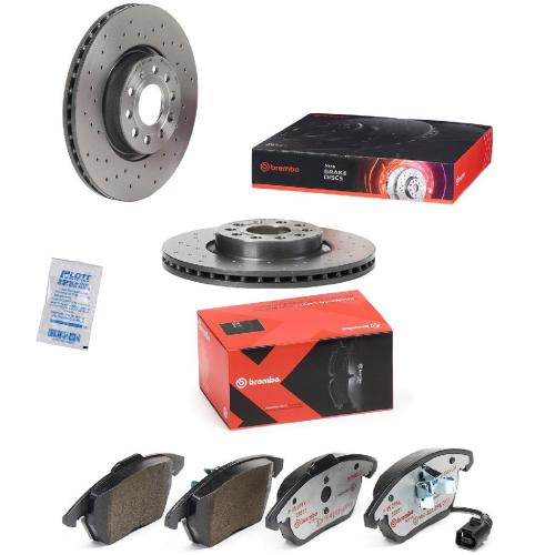 BREMBO Bremsbelagsatz, Scheibenbremse P 85 075X + Bremsscheibe 09.9772.1X Bild BREMBO Bremsbelagsatz, Scheibenbremse P 85 075X + Bremsscheibe 09.9772.1X