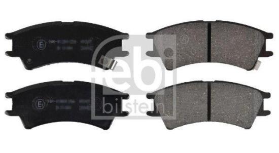 FEBI BILSTEIN Bremsbelagsatz, Scheibenbremse 16541 + Bremsscheibe 108616 Bild FEBI BILSTEIN Bremsbelagsatz, Scheibenbremse 16541 + Bremsscheibe 108616
